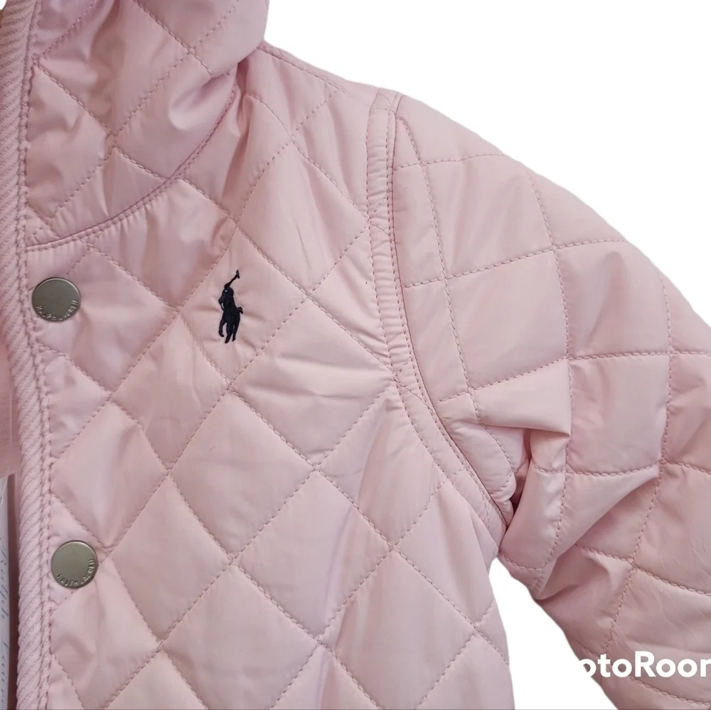 RALPH LAUREN Baby Girl's Hooded Barn Bunting‎ SIZE 9MONTH